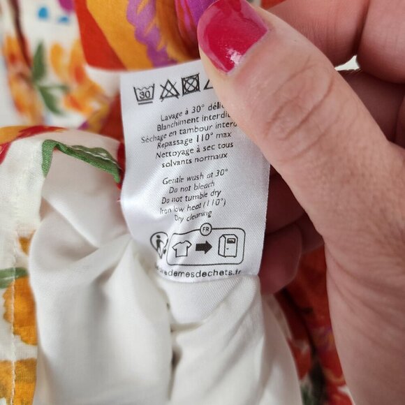 NWT Sezane X Farm Rio Alamedee Maxi Dress Size 4 - Picture 16 of 17